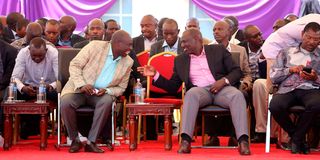 Ruto at Bomet Green Stadium