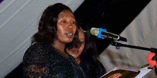 Milcah Samoei Chepkut- widow to the late Ainabkoi MP William Chepkut