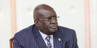 Former Education CS George Magoha.