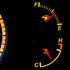 Fuel gauge.