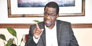 National Assembly Minority Leader Opiyo Wandayi