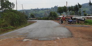 Tenwek-Merigi-Tegat-Chemnaner-Longisa road in Bomet East