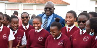 Former Education CS George Magoha.