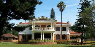 The late Professor George Magoha's home at Umiru Village in Gem Yala, Siaya County