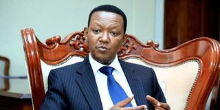 Foreign Affairs Cabinet Secretary Alfred Mutua