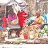 Traders sell potatoes at Muthurwa market in Nairobi