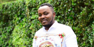 Gospel musician Sammy Irungu.