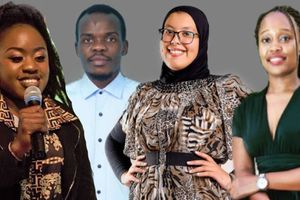 Dr Audrey Waga, Dr Bramwel Ochieng, Dr Aisha Bahmud and Dr Esther Mwinzi.