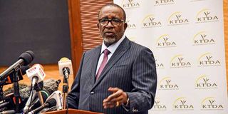 Agriculture Cabinet Secretary Mithika Linturi