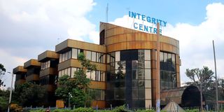 Integrity Centre that hosts Ethics and Anti-Corruption Commission (EACC) offices in Nairobi.