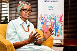 UNAids Executive Director Winnie Byanyima 