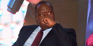 Former Interior Cabinet Secretary Fred Matiang'i. 