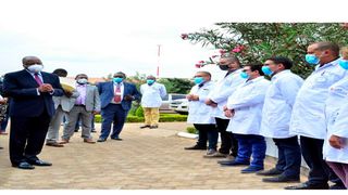 Cuban doctors in Kenya