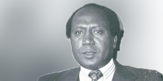 Former Minister of Foreign Affairs the late Dr Robert Ouko.