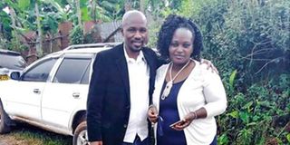 Juliet Wairimu and her husband Joel Mugendi