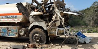 Lorry IED attack