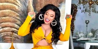 Socialite Vera Sidika.