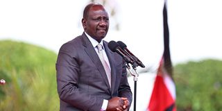 President William Ruto.