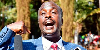 Lawyer Danstan Omari 