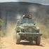An armored personnel carrier patrols Marigat-Mochongoi road in Baringo County on February 16, 2023