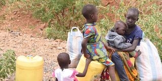 Baringo bandits displaced families