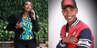 Karen Nyamu and Samidoh Muchoki.