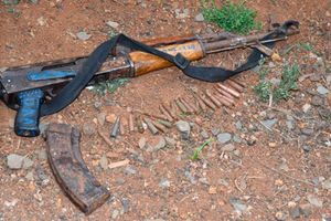 AK-47 rifle