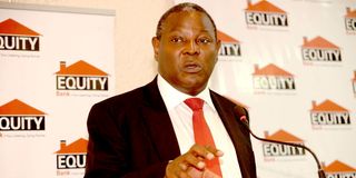 Equity Group CEO James Mwangi