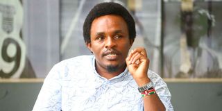 Former Sports Chief Administrative Secretary Zack Kinuthia