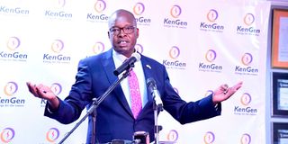 KenGen CEO Abraham Serem