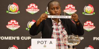 FKF Women's Cup draw