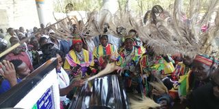 Luo council of elders Chairman Opiyo Otondi burial