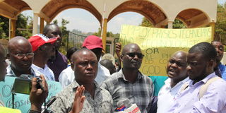 meru university staff protest