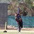 Swamibapa 'A' leg spinner Yash Bhatti bowls 
