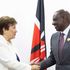 President William Ruto during a meeting with IMF Managing Director Kristalina Georgieva 
