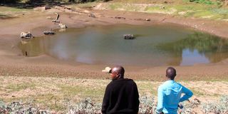The Thangatha dam which was launched by President William Ruto when he was Deputy President