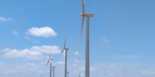 kipeto wind farm, turbines