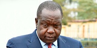 Former Interior CS Fred Matiang'i 