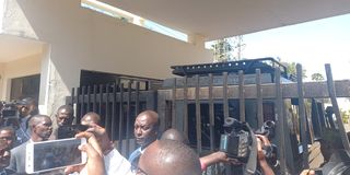 Directorate of Criminal Investigations (DCI) headquarters on Kiambu Road