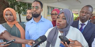 Kadzandani MCA Fatma Kushe 