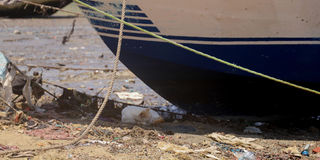 Pollution in Mombasa Old Town