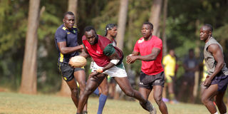 Kabras RFC captain and flanker George Nyambua 