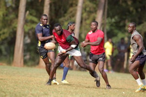 Kabras RFC captain and flanker George Nyambua 