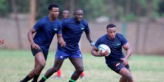 KCB train for Kenya Cup final in Kakamega