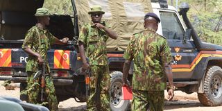 Security officers who attended a Rift Valley regional security meeting convened by Rift Valley Regional Commissioner Abdi Hassan