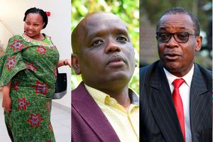 Millicent Omanga, Denis Itumbi, Evans Kidero and Bishop Margaret Wanjiru cas