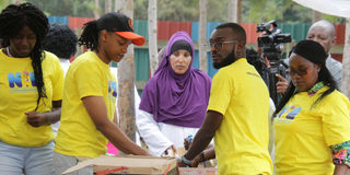 NMG donations in Laikipia