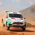Jeremiah Wahome navigated by Victor Okundi racing on a Ford Fiesta R3