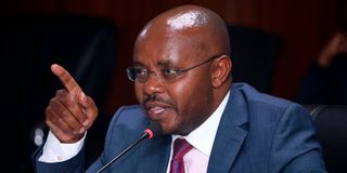 Defence Principal Secretary Patrick Mariru