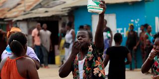 Mombasa Azimio protests